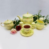 سرویس چای خوری انگلیسی 17 پارچه Hamilton مدل دیاموند