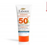 ضد آفتاب بدون رنگ لابورن SPF50 مناسب پوست خشک و نرمال