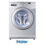 لباسشویی 6 کیلویی حایرHaier مدل HWM-610S بدنه سیلور درب کروم