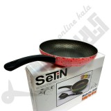 تاوه سایز 26 یک دسته گلدار مدل 8026 SeTiN